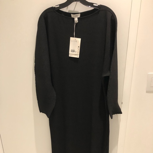 COS Pleated Midi Dress NWT Med - Picture 3 of 5